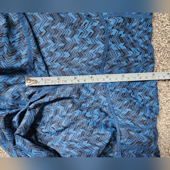 MEC running tights M blue chevron - Picture 8 of 11